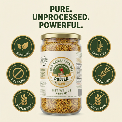 1 Pound Bee Pollen by The Lady May