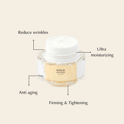 Anti-Aging Gold Infusion Cream – Brightening, Firming &amp; Hydrating Moisturizer by EpiLynx