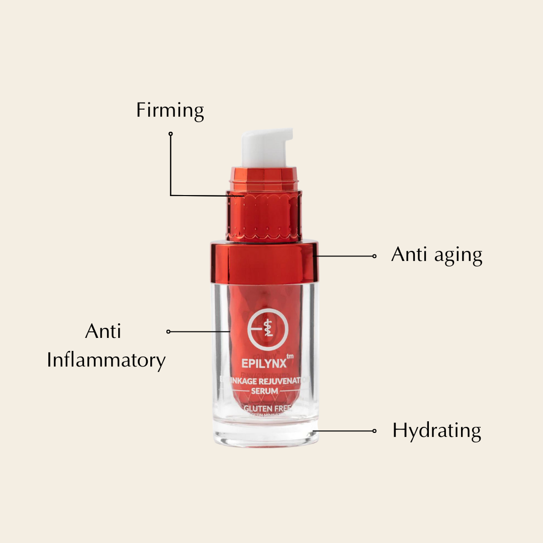 Enriching Ageless Rejuvenate Face Serum – Hydrating, Firming &amp; Vegan (Gluten-Free, Mature Skin Friendly) by EpiLynx