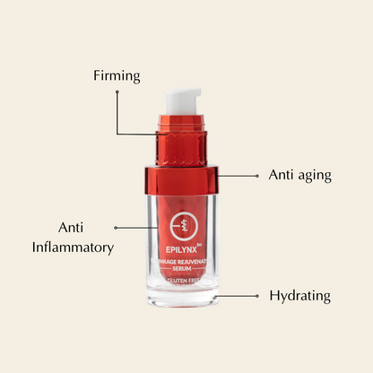 Enriching Ageless Rejuvenate Face Serum – Hydrating, Firming &amp; Vegan (Gluten-Free, Mature Skin Friendly) by EpiLynx