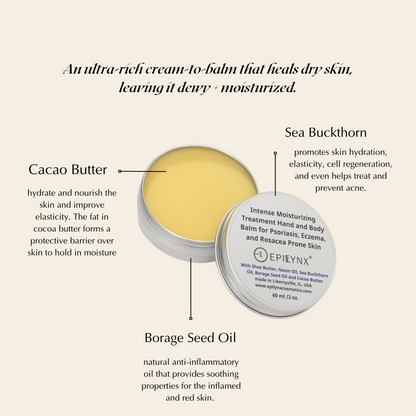 Velvet Hydration Body Balm – Ultra-Rich, Vegan, Gluten-Free Moisture for Dry &amp; Sensitive Skin by EpiLynx