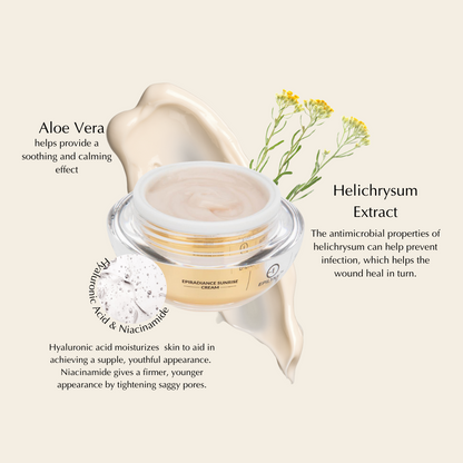 Sunrise Nourishing &amp; Firming Cream – Radiant Glow (Hydrating, Vegan, Gluten-Free) by EpiLynx
