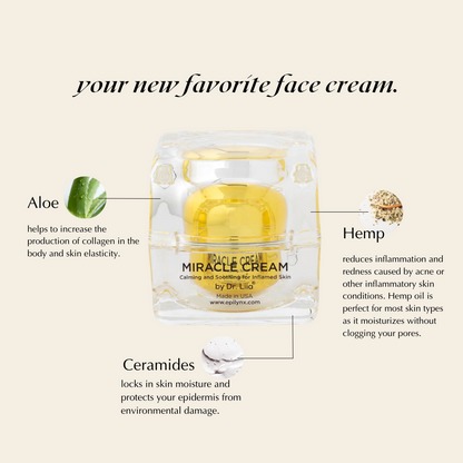 Rich Calming Cream for Dry, Stressed &amp; Sensitive Skin - Vegan, Gluten-Free, Ultra-Hydrating by EpiLynx