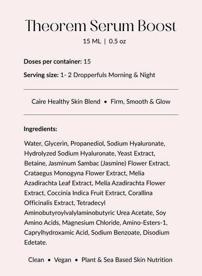 Theorem Serum Boost by Caire Beauty