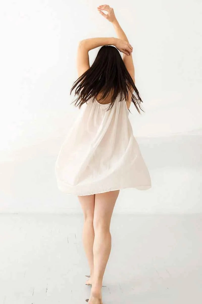 Betty Babydoll in Cotton Silk Blend