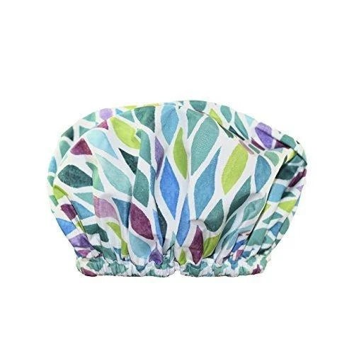 Betty Dain Trendy Turban Comfort Fit Shower Cap Water Repellent Sound-Reducing Sleep Cap