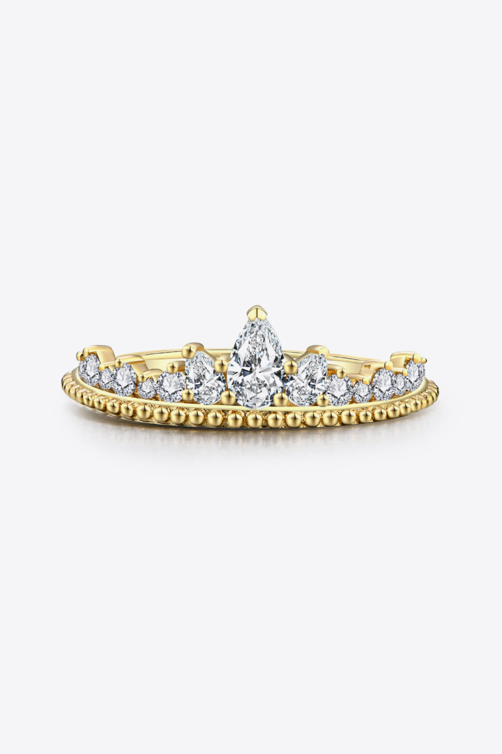 Crown Shape Sparkala™ Ring - DestGlow