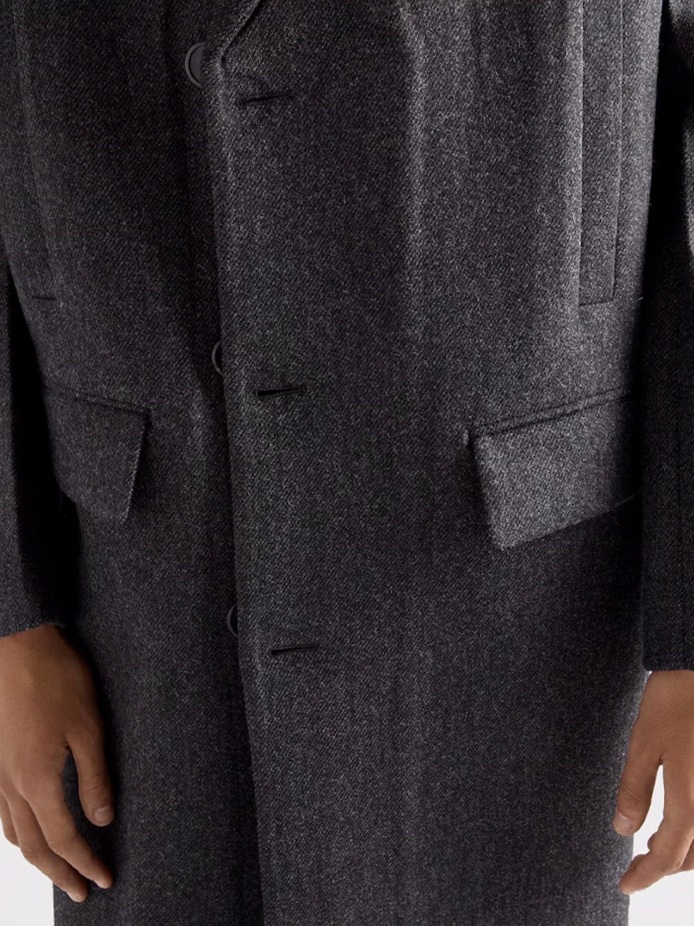 Prada Men Wool Coat by Luosophy