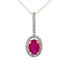.45ct Ruby Diamond Fashion Pendants 10KT Yellow Gold by Bids.com