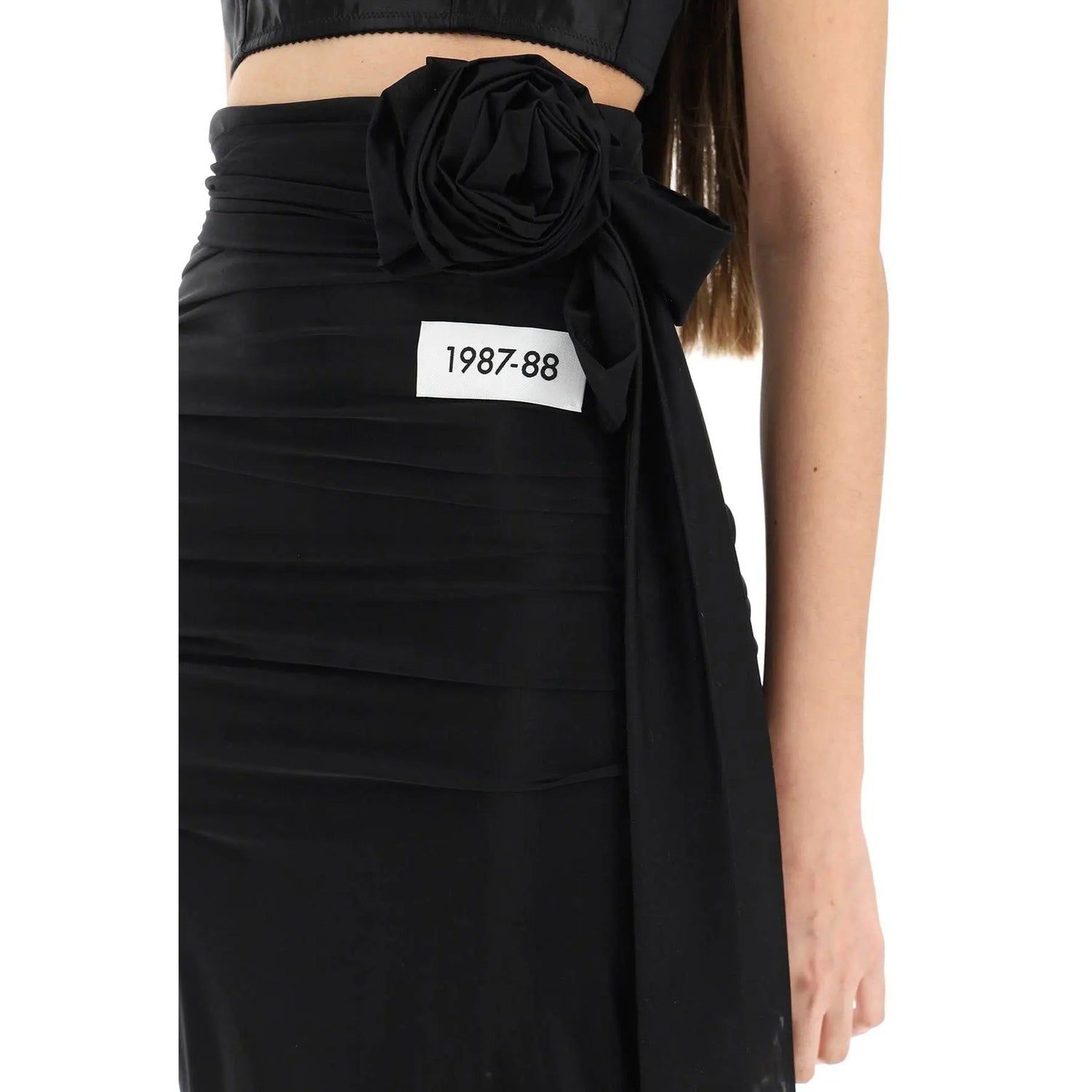 Dolce&amp;Gabbana Jersey Stretch Maxi Skirt Women