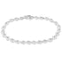 .925 Sterling Silver 1/2 Cttw Rose Cut Diamond Almond Shape Link Tennis Bracelet (I-J Color, I3 Clarity) - 7â€Â  DestGlow