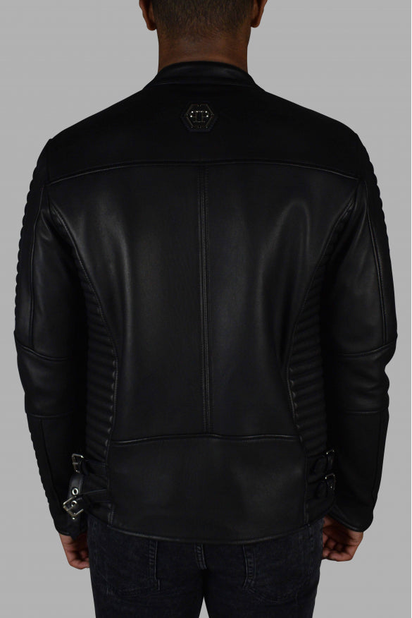 Philipp Plein Men Biker Jacket by Luosophy