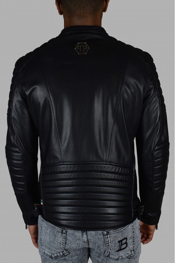 Philipp Plein Men Biker Jacket by Luosophy