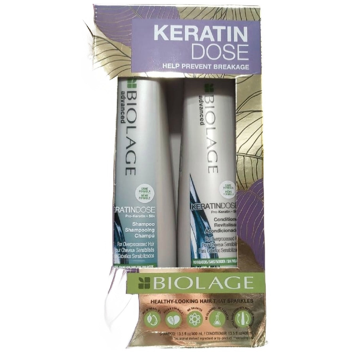Biolage Keratindose Shampoo &amp; Conditioner Gift Set