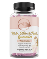 Biotin Gummies - Hair Skin and Nails - by Bellawell