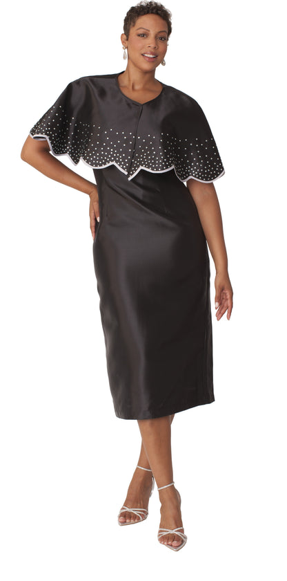 3-Piece Church Robe with Detachable Cape – 4866 by Tally Taylor