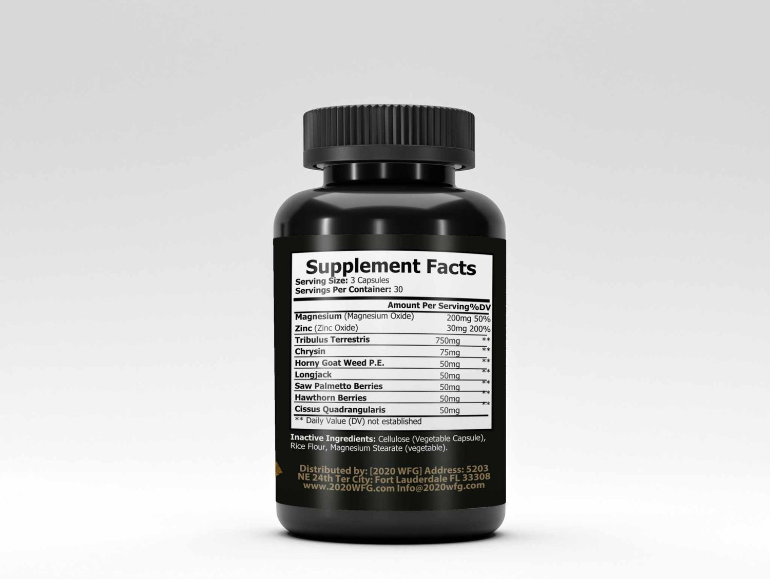 D-BULK: Anabolic Nutrient Partitioning Complex | 60 Servings – Magnesium, Horny Goat Weed &amp; Natural Actives for Muscle Performance