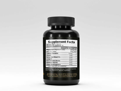 D-BULK: Anabolic Nutrient Partitioning Complex | 60 Servings – Magnesium, Horny Goat Weed &amp; Natural Actives for Muscle Performance