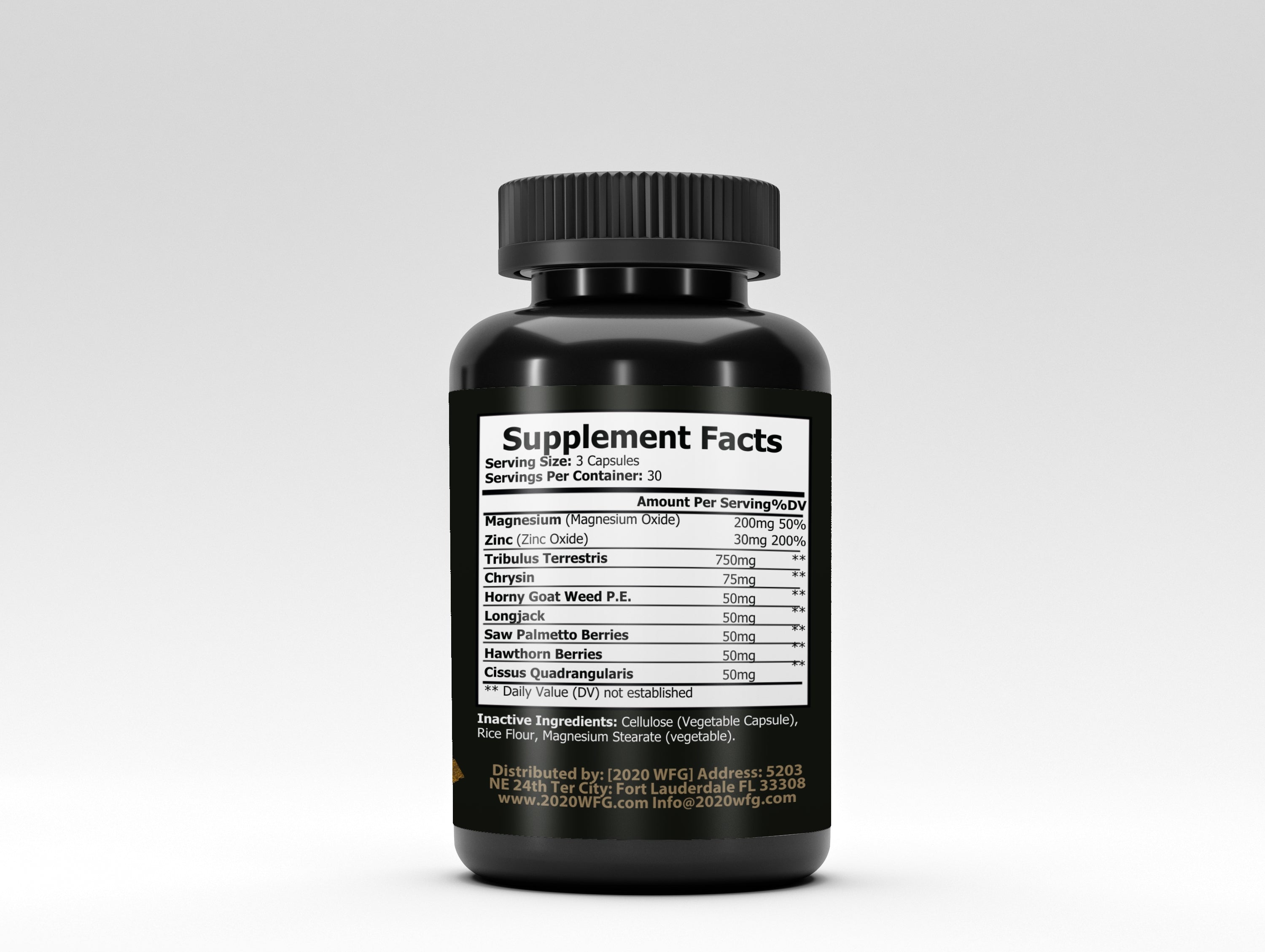 D-BULK: Anabolic Nutrient Partitioning Complex | 60 Servings – Magnesium, Horny Goat Weed &amp; Natural Actives for Muscle Performance