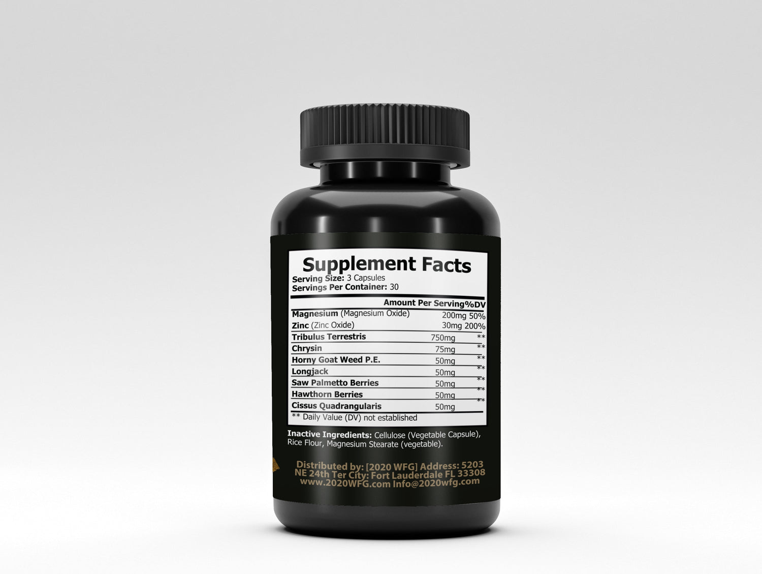 D-BULK: Anabolic Nutrient Partitioning Complex | 60 Servings – Magnesium, Horny Goat Weed &amp; Natural Actives for Muscle Performance