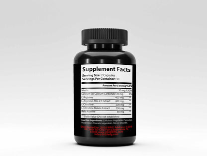 ANADRAX: Circulation Complex | 60 Capsules - L-Arginine, Niacin &amp; Nitric Oxide Support for Active Lifestyles