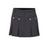 Ganni Women Black Pleated Mini Skirt by Luosophy