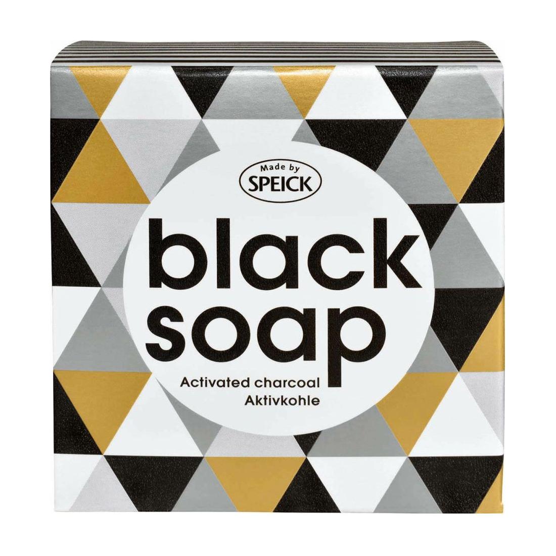 Speick Black Soap Activated Charcoal Face and Body Soap 100g by Pasteur Pharmacy
