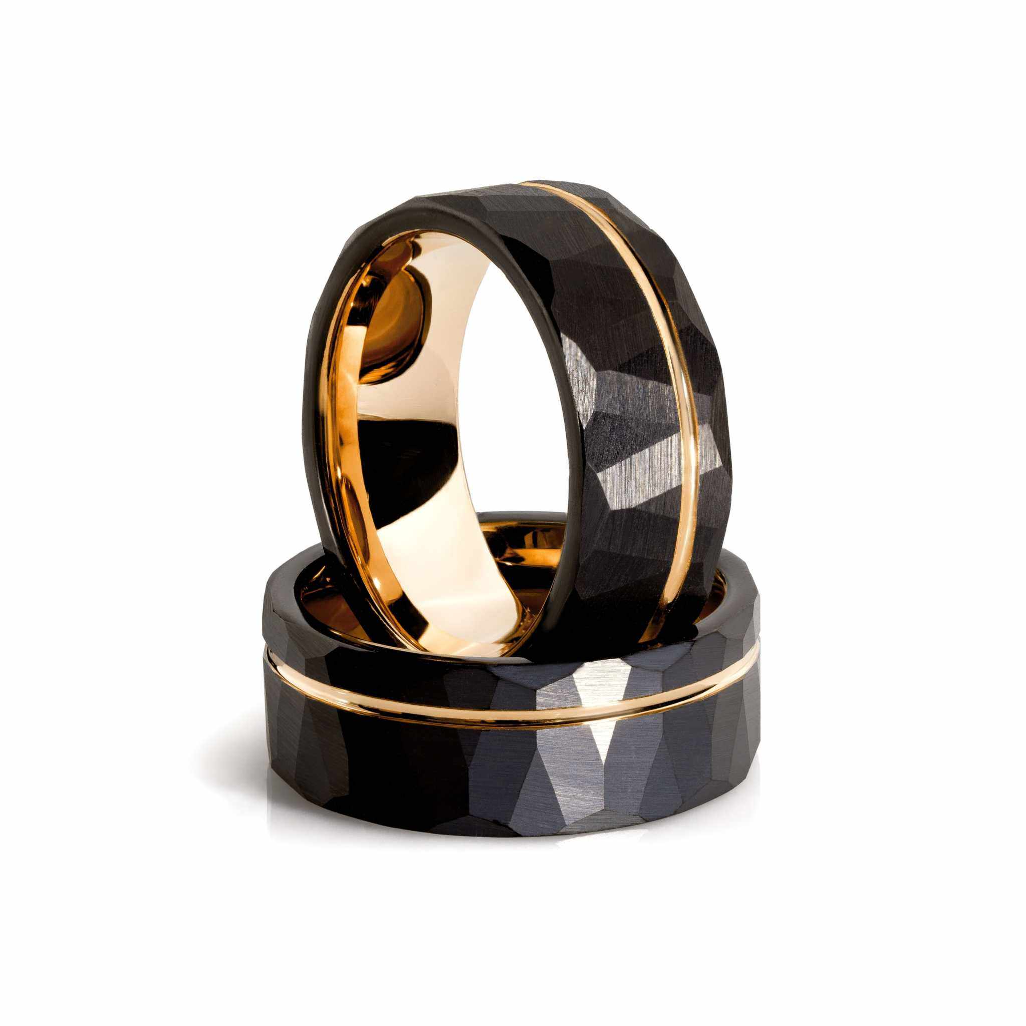 Black Tungsten Ring - DestGlow