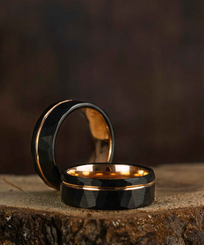 Black Tungsten Ring - DestGlow
