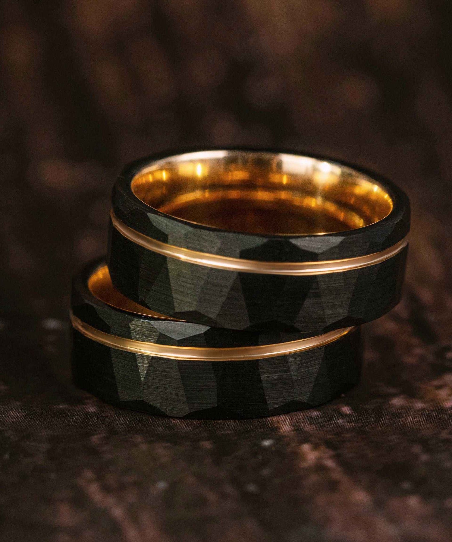 Black Tungsten Ring - DestGlow