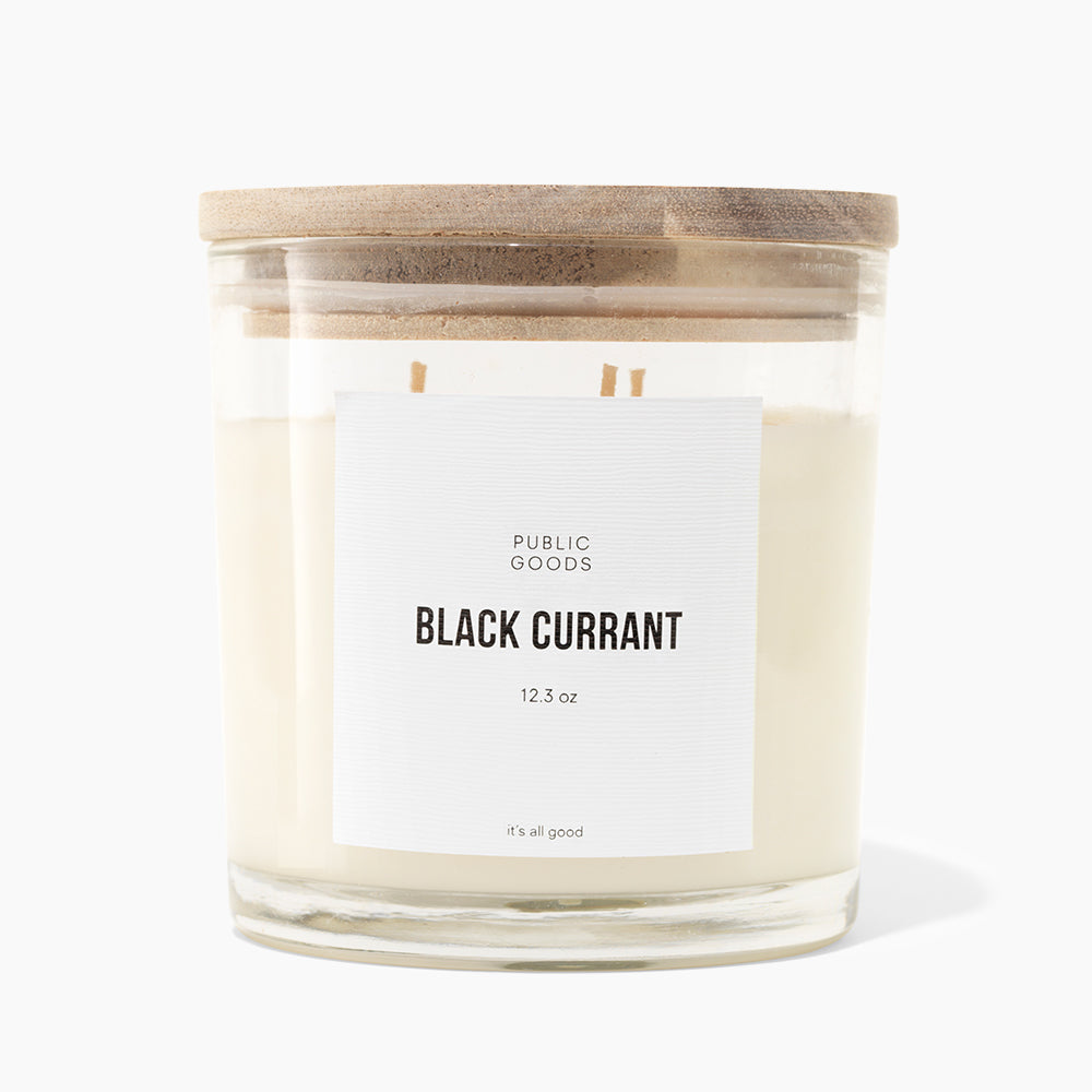 Black Currant Soy Candle 