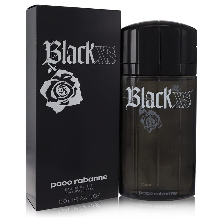 Black XS by Paco Rabanne Eau De Toilette Spray 3.4 oz for Men 