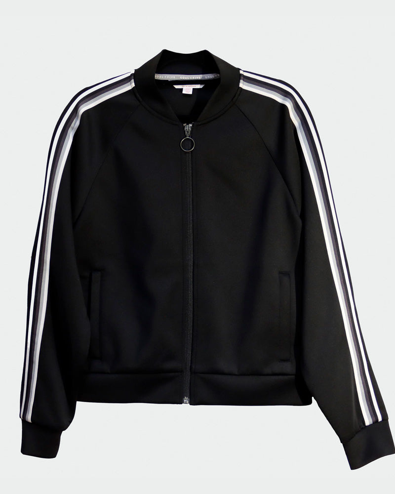 Powerstripe LS Track Jacket by Goal Five