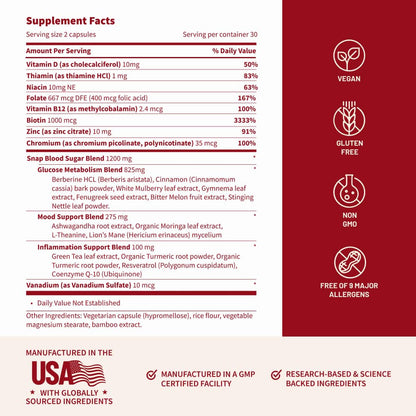 Blood Sugar by Snap Supplements