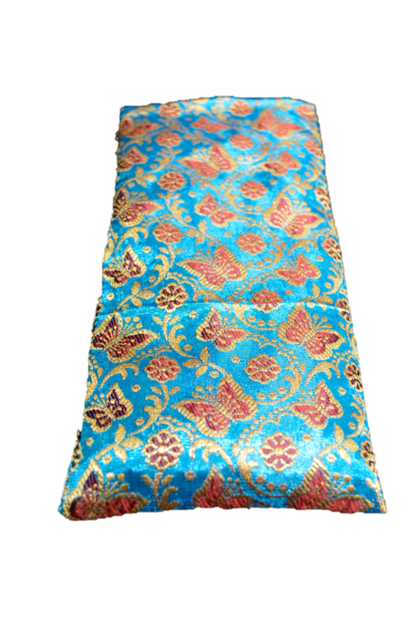 OMSutra Floral Silk Eye Pillow