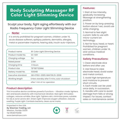 Advanced Body Slimming &amp; Contouring Device 