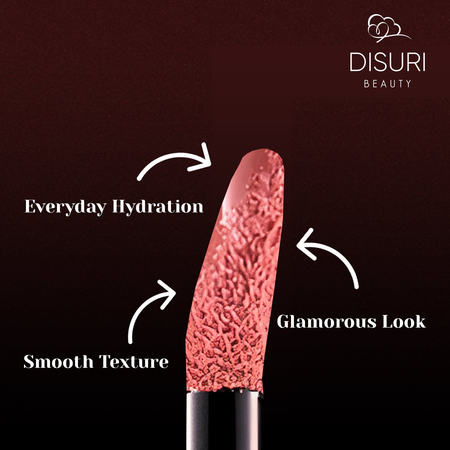 DISURI Beauty Glossy Blast Lip Gloss - Uptown (M67)