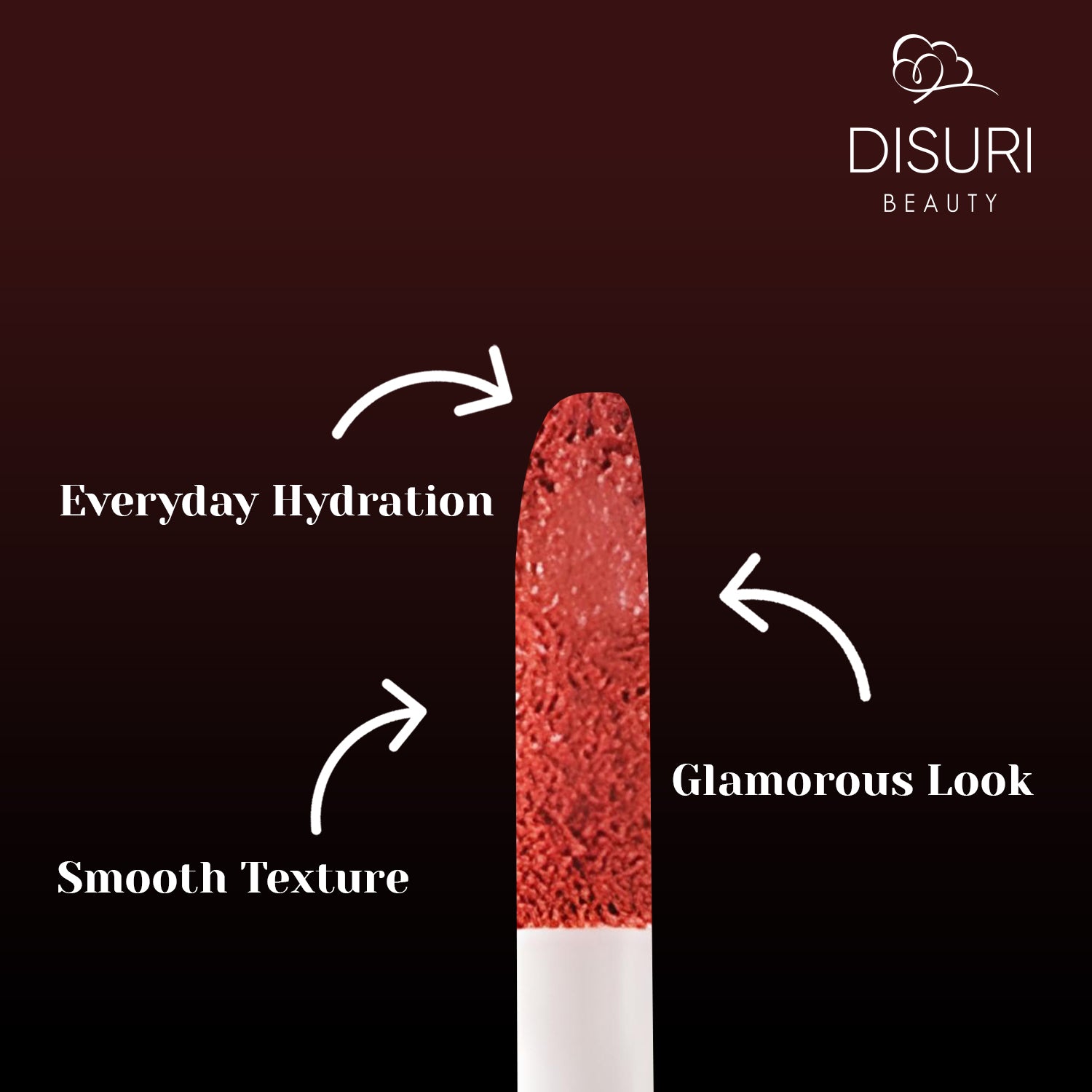 DISURI Beauty Liquid Lipstick - Malvada (7)