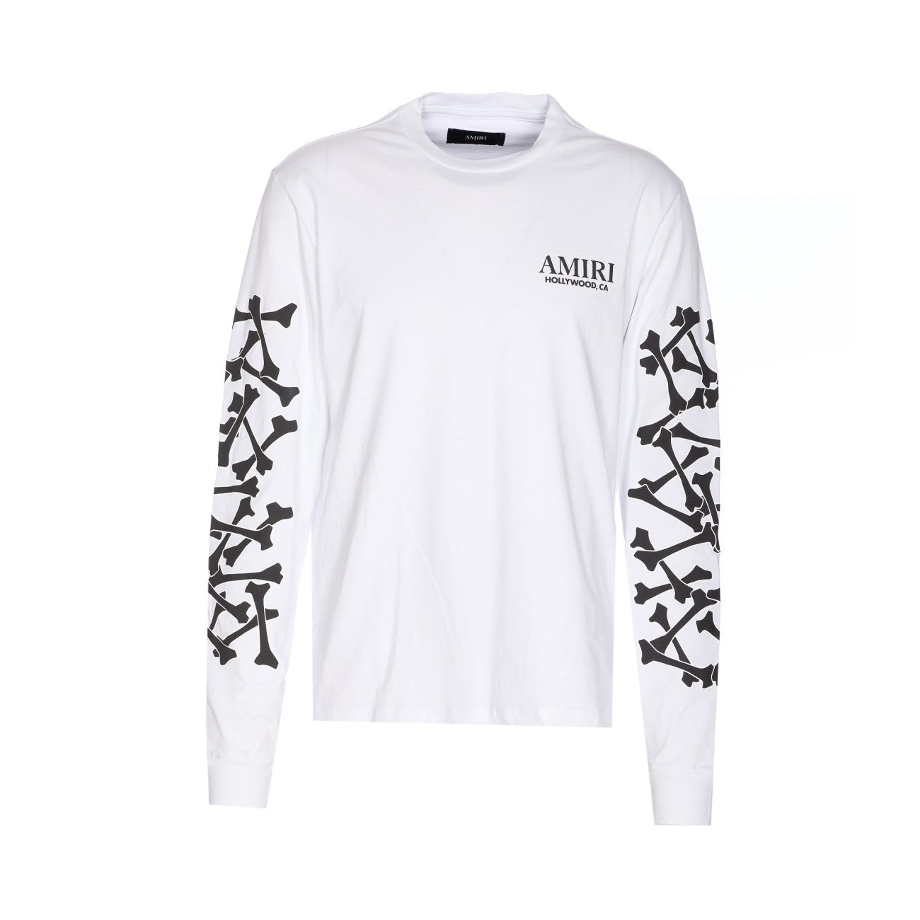 Amiri Men Bones Stacked Long Sleeves T-Shirt by Luosophy