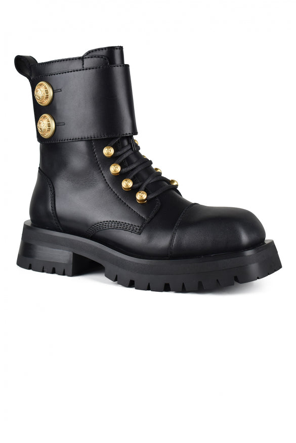 Balmain Women Ranger Army Boots by Luosophy