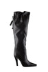 Saint Laurent Women Gathered Boots by Luosophy