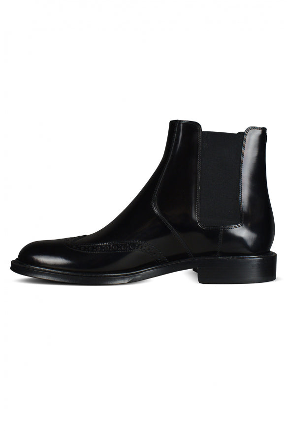 Saint Laurent Men Chelsea Boots Army by Luosophy