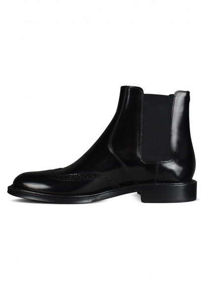 Saint Laurent Men Chelsea Boots Army by Luosophy