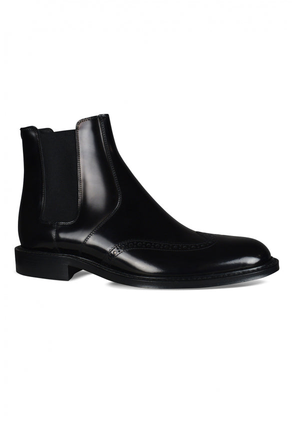 Saint Laurent Men Chelsea Boots Army by Luosophy