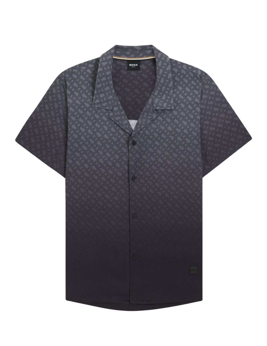 Boss Vale Button Up Shirt - Black by Denim Exchange