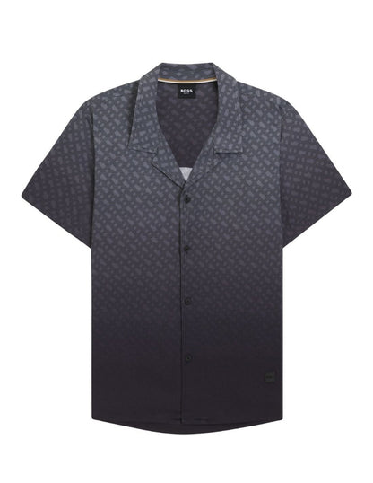 Boss Vale Button Up Shirt - Black by Denim Exchange