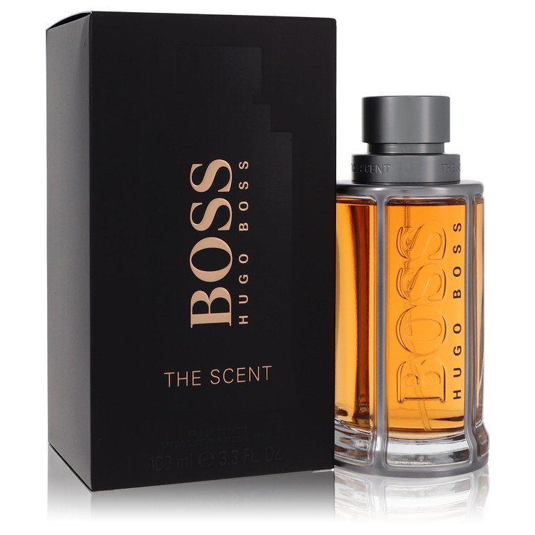 Boss The Scent by Hugo Boss Eau De Toilette Spray 3.3 oz for Men 