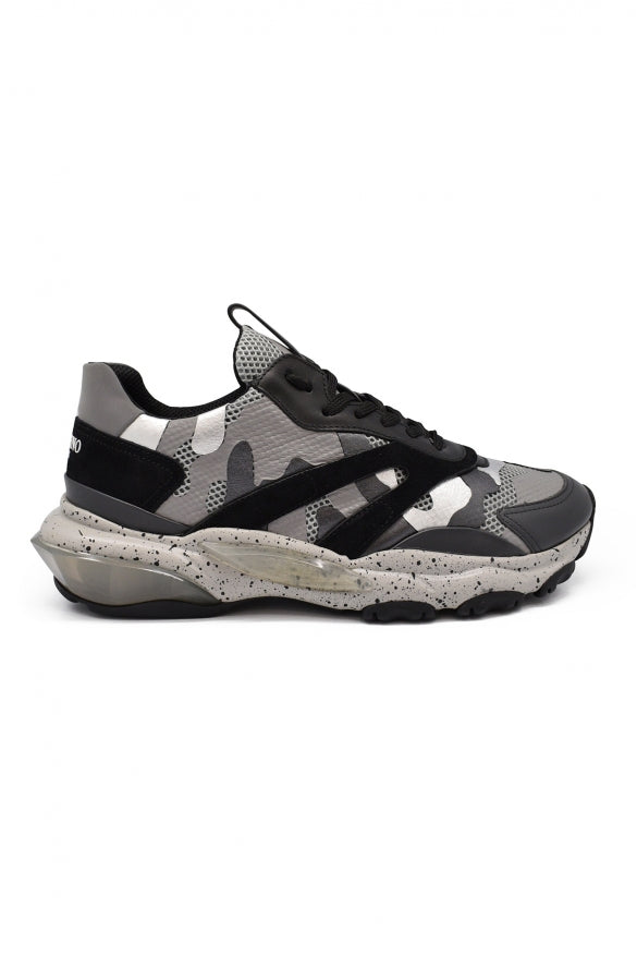 Valentino Garavani Men Bounce Camouflage Sneakers by Luosophy