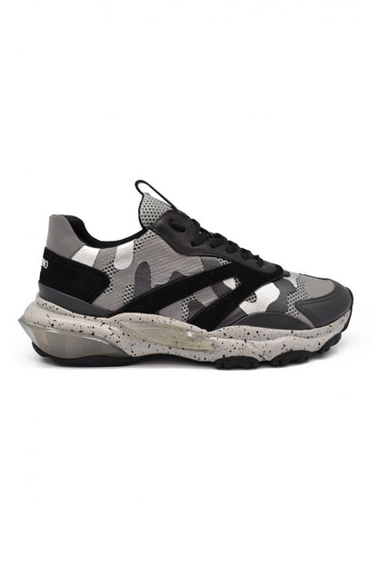 Valentino Garavani Men Bounce Camouflage Sneakers by Luosophy