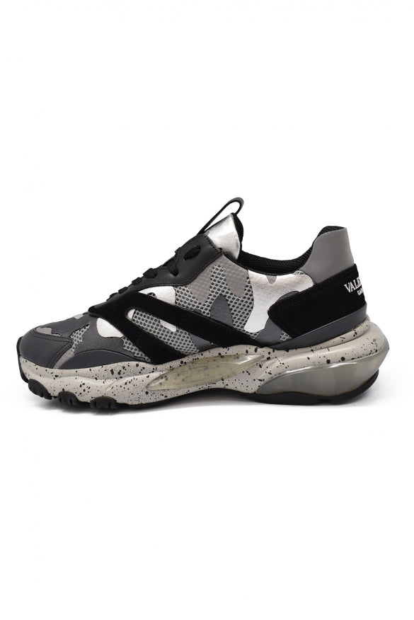 Valentino Garavani Men Bounce Camouflage Sneakers by Luosophy